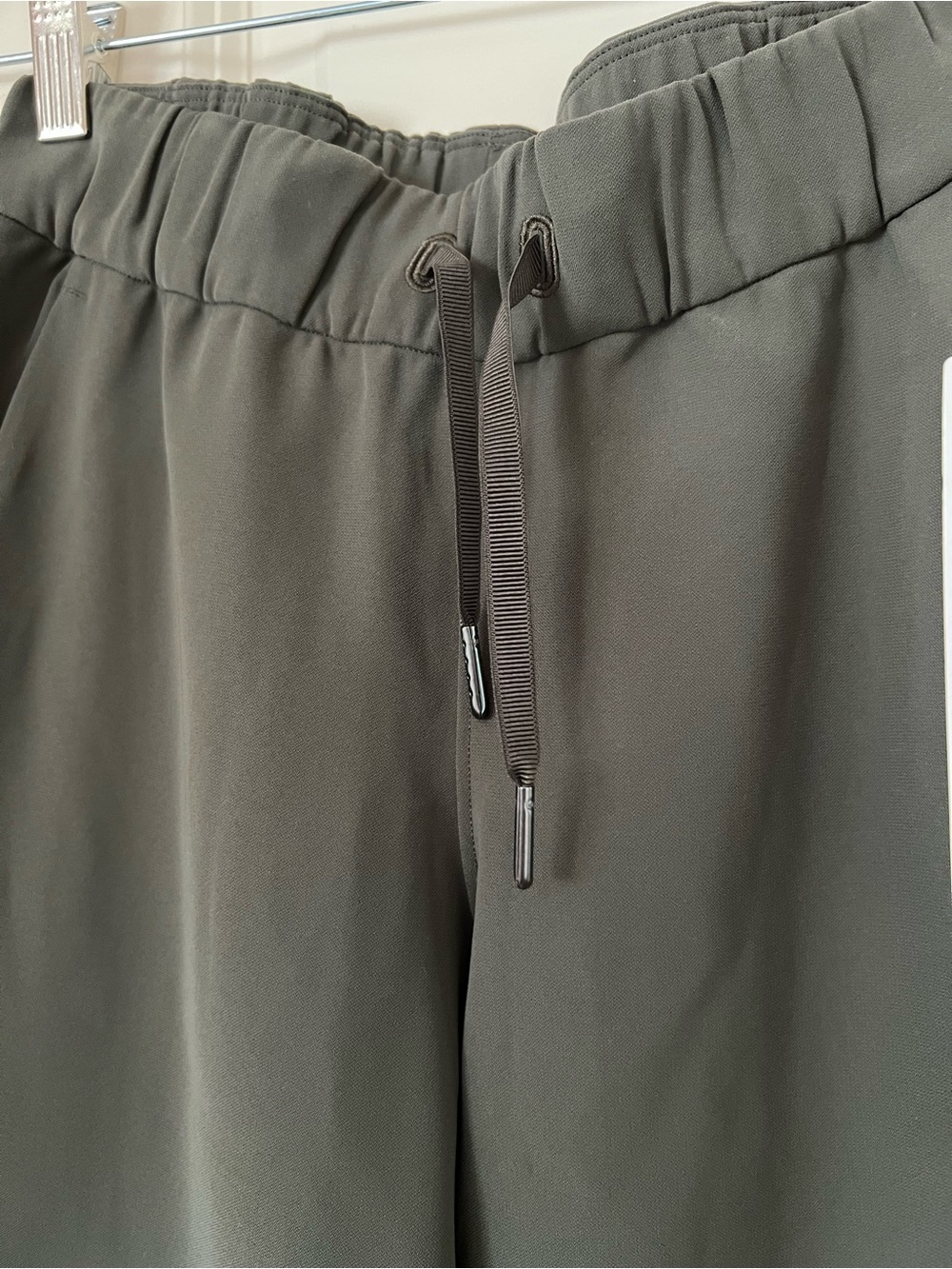 lululemon Olive Green on the fly Jogger Pants